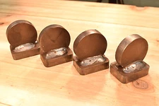 2" Standing Shooting Targets 1/2" AR500 Set of FOUR