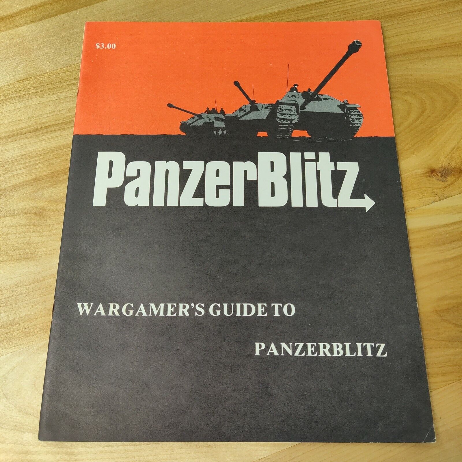 Vintage 1976 Avalon Hill General PanzerBlitz Wargamer's Guide WWII Wargame Book 