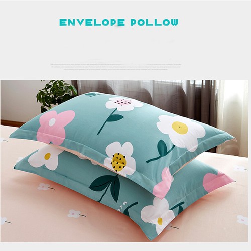 Floral Print Queen Bedding Set Cozy Duvet Cover Set Quilt Cover Sheet Pillowcase - Picture 2 of 41