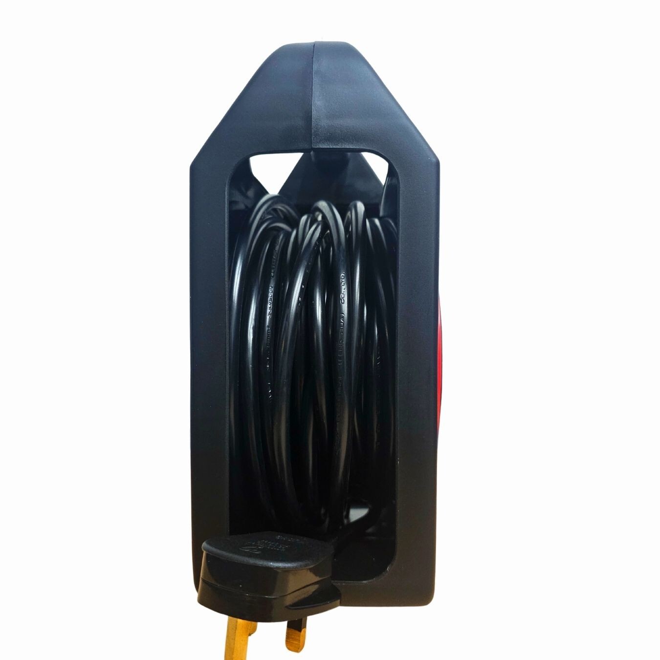 4 Way Gang Extension Lead 25M Cable Reel Socket Safety CutOut Heavy