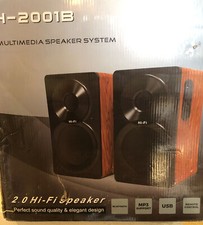 H-2001B MULTIMEDIA SPEAKER SYSTEM