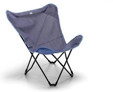 Fiesta M0806-02 Poltroncina Breeze blu pieghevole in textilene sacca trasporto