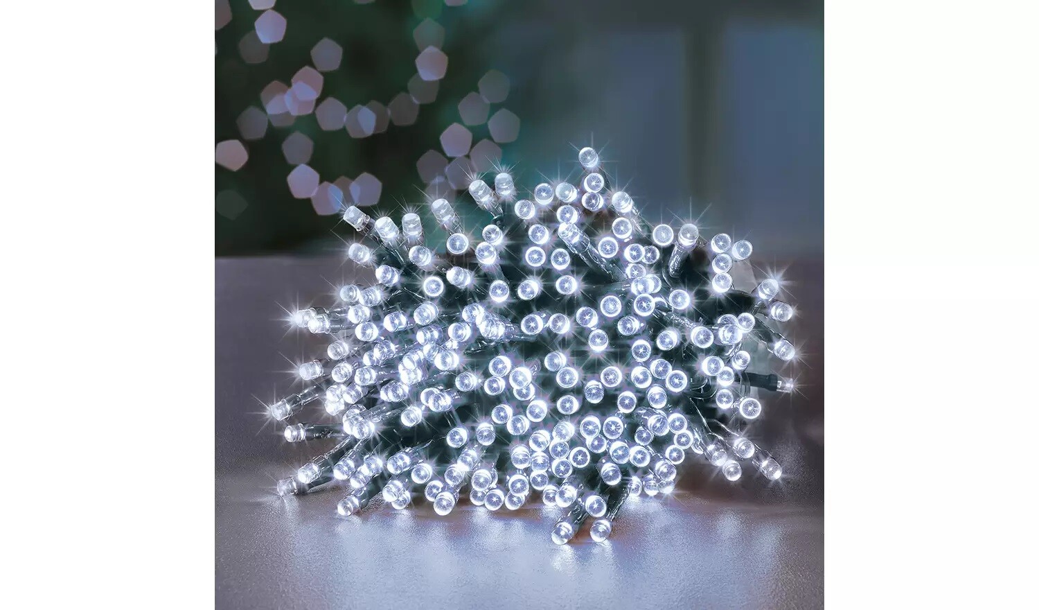 Premier Decorations 1000 White LED Christmas Tree Lights eBay