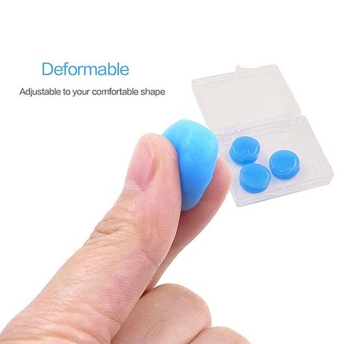 6PCS Soft Silicone Ear Plugs Comfortable Adjustable Sleep Anti Snore Moldable AU - Picture 12 of 21