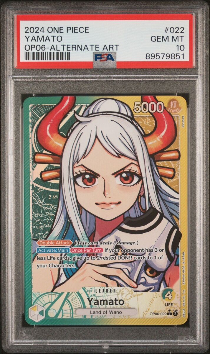 One Piece Wings Of The Captain ENGLISH Yamato Alt Art Leader One Piece Wings Of The Captain ENGLISH Yamato Alt Art Leader