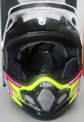 NEW Arai MX-V EVO Battle Yellow size M | eBay