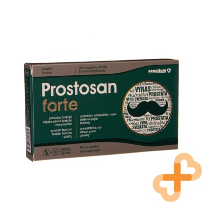 PROSTOSAN Forte 30 Kapseln Prostata Blase Funktion Vitalität Ergänzung Herren