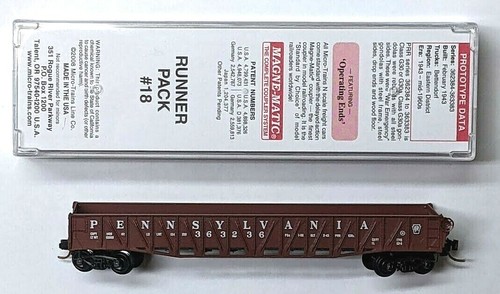 MTL Micro-Trains 06252070 Pennsylvania Railroad PRR 363236 50 pies góndola | Zustand: New