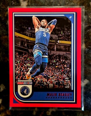 2022-23 Panini NBA Hoops Red SP /75 Malik Beasley #197