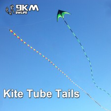 10m/32ft TUBO KITE TAILS 30D NYLON KITE TAIL per Delta & Stunt & Soft kite Toys