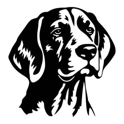 Kurzhaariger Zeiger Hund Vinyl Aufkleber Aufkleber Kunst Wand Zuhause verschiedene Farben