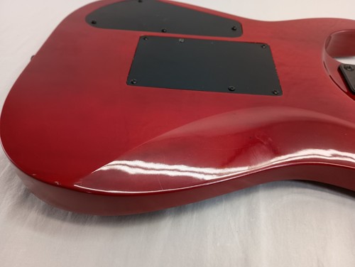 2019 Jackson JS34 Body Transparent Red Quilted Maple HSS Dinky - 第 15/17 張圖片