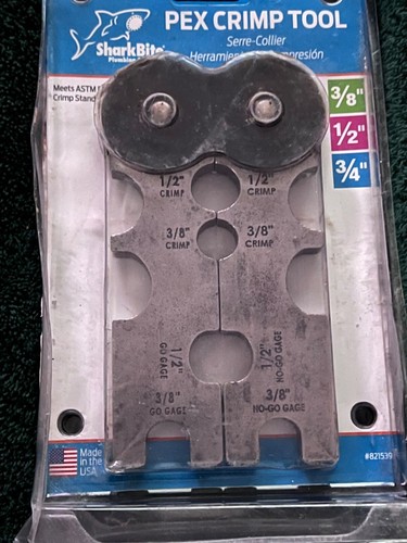 SharkBite 3/8 in., 1/2 in. and 3/4 in. PEX Copper Crimp Tool
