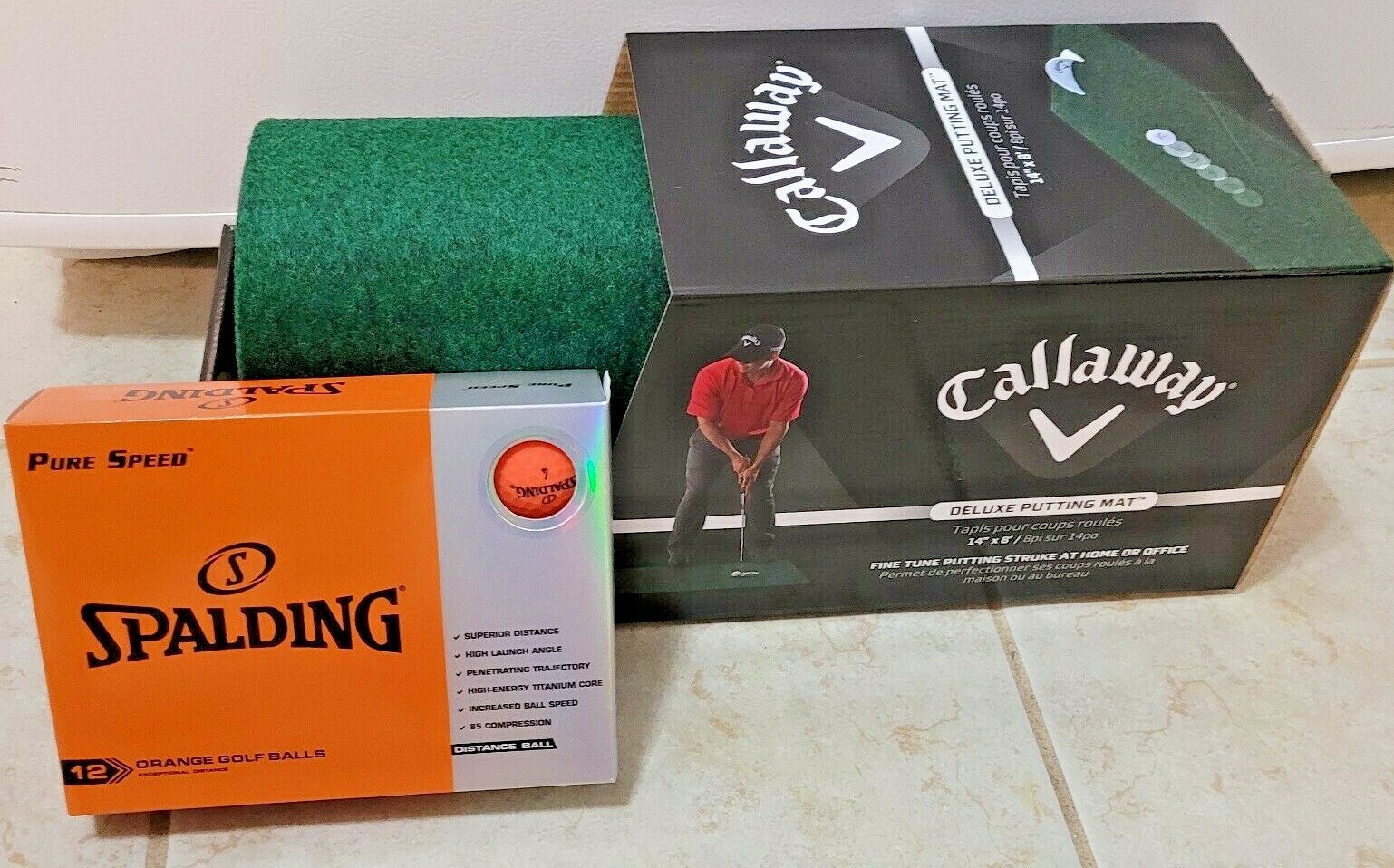 callaway deluxe putting mat