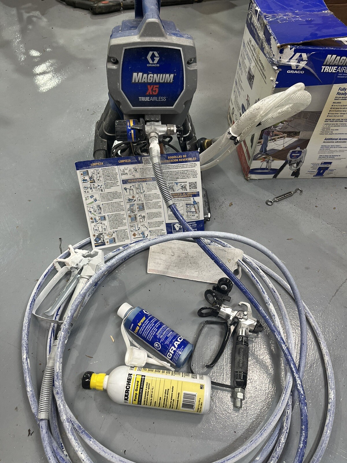 Graco Magnum X5 Electric TrueAirless Sprayer 262800 eBay