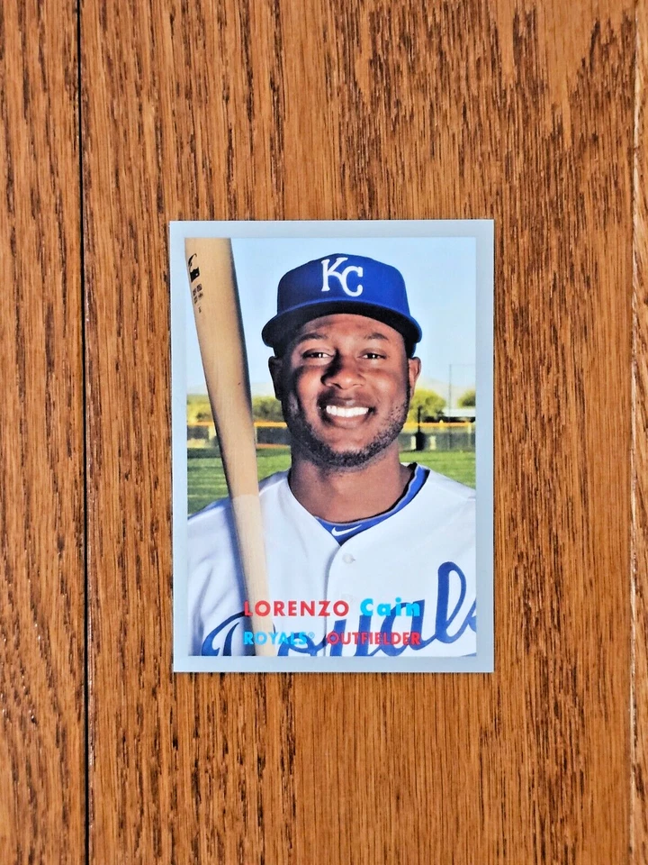 2015 Topps Archives Silver #27 Lorenzo Cain - Image 2 of 4