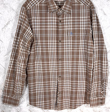 Penguin by Munsingwear Shirt Mens Large Heritage Slim Fit Plaid Long Sleeve