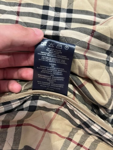 burberry quilted jacket men large - Picture 8 of 8