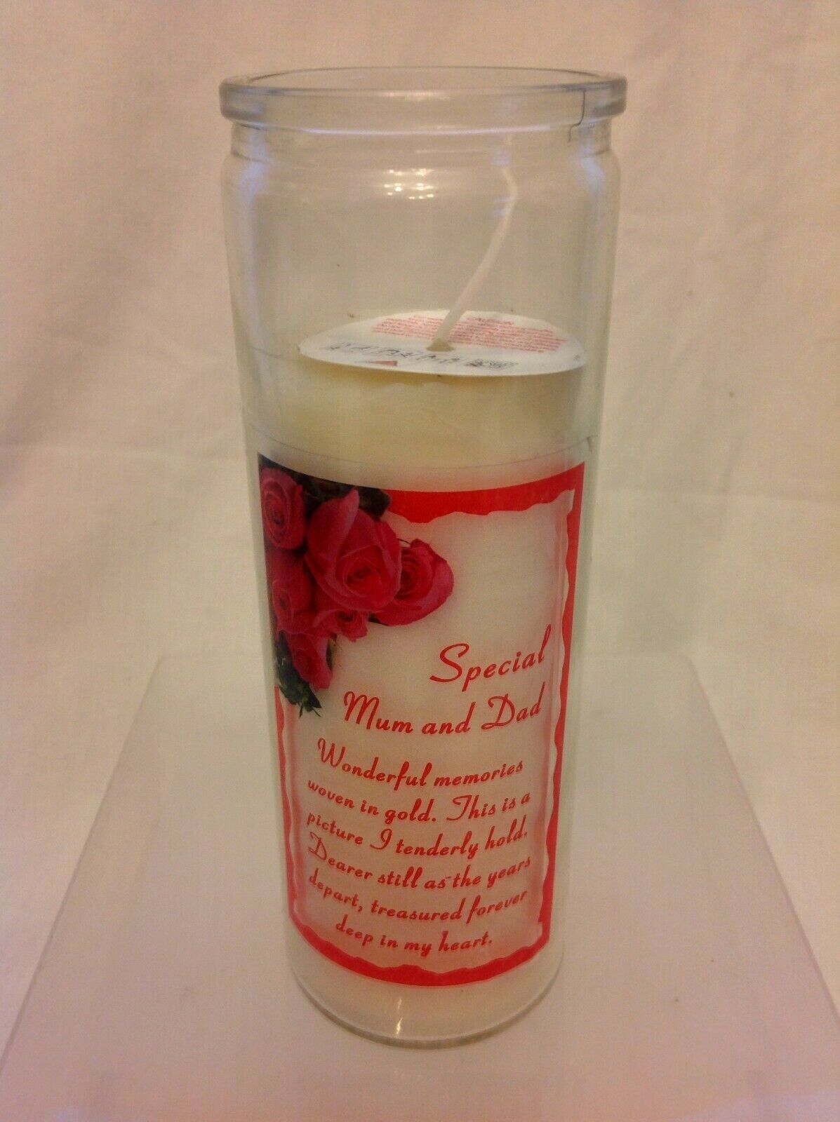 Glass Memorial Candle. Home Graveside Gift Garden. Various Styles to choose from eBay