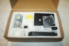 Heable Matte Black Shower Head Faucet & Trim Kit w/ Mixer Square