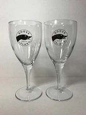 Goose Island Beer Company - 12 Ounce Chalice Glass - Circle Logo - 2 Pack