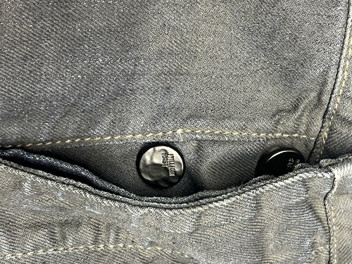 William Rast 30x34 Twisted Arc Button Fly W/Zipper Pockets Dark Blue - Picture 14 of 16
