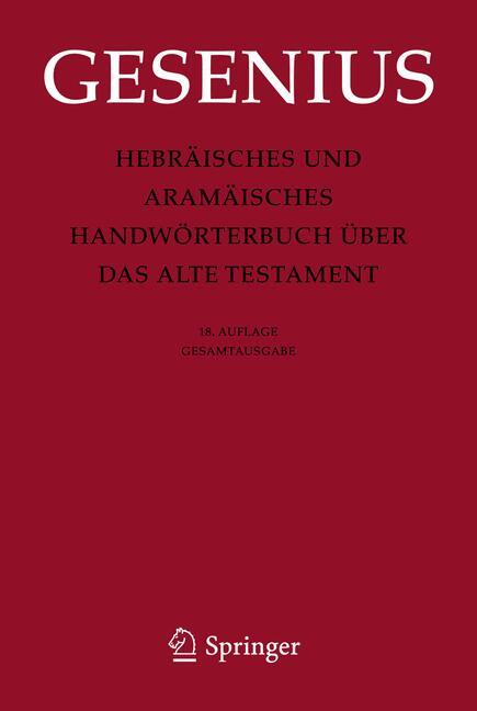 Thumbnail - Hebräisches Und Aramäisches Handwörterbuch Über Das Alte Testament,