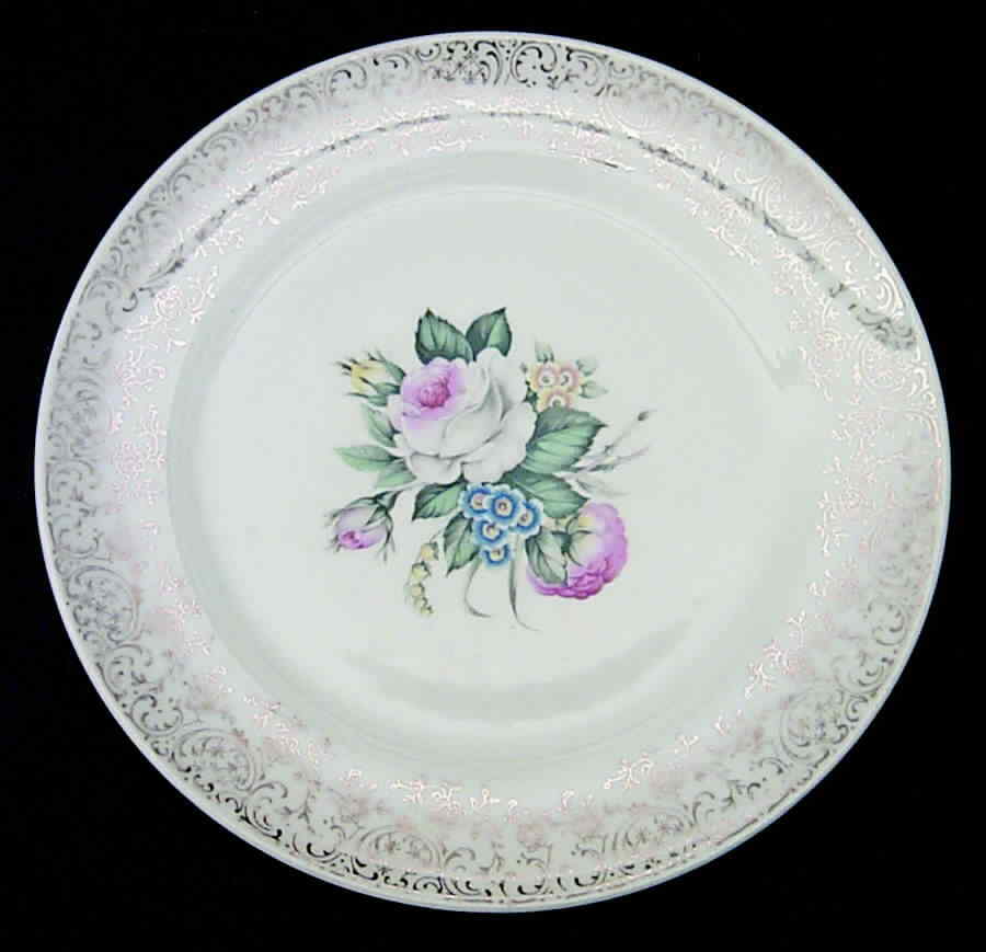 Salem Royal Rose Bouquet Salad Plate 669590