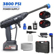 12000mah*2 Pistola de lavado a presión - pistola de presion de agua boquillas