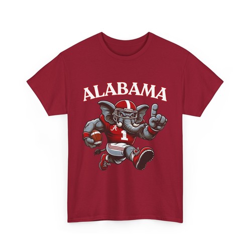 Camiseta deportiva de colección Alabama AL divertida amor elefante animal hombre niño - Imagen 9 de 9