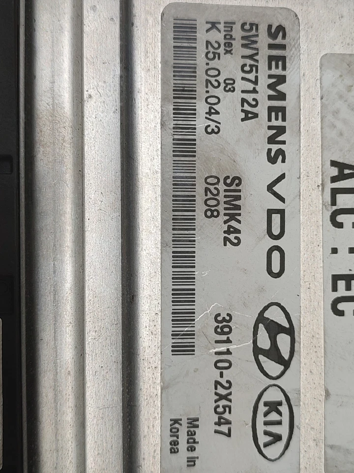 5WY5712A CENTRALINA MOTORE / 1854564 PER KIA RIO LS BERLINA 5-PTAS. - Immagine 3 di 4