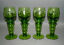 Miniaturansicht 2  - 1. von 4. Römer. Weinglas, Beerennuppen, grünes GlasTraubenschliff, 18,5 cm
