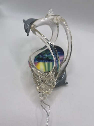 Christian Riese Lassen 2006 Bradford Edition Regenbogen Delfine Erbstück Ornament - Bild 6 von 8