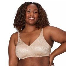 Playtex 18 Hour  Ultimate Lift  Support Wireless Bra 4745 Almond Animal 36B NIP