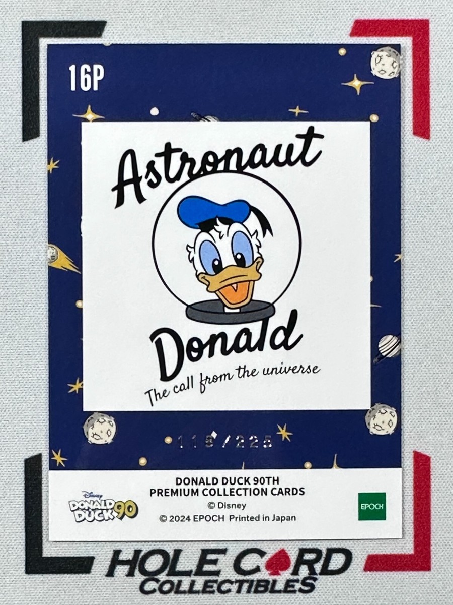 【最終値下げ】DONALD DUCK90th ASTRONAUT DONALD SPACE LEGEND 2024 Epoch Donald Duck 90th Premium Collection #16P