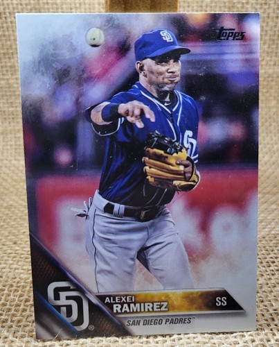 Carta Baseball 2016 Topps Aggiornamento Alexei Ramirez US16 Padres GRATIS S&H A8