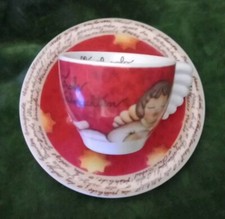 Thun 2003 Flügelgriff limitiert Espressotasse Weihnachten "O Du Fröhliche"