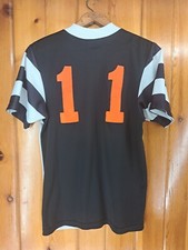 Vintage 90's Adidas S Soccer Jersey Men Sz Small Football Black White Stripe Kit