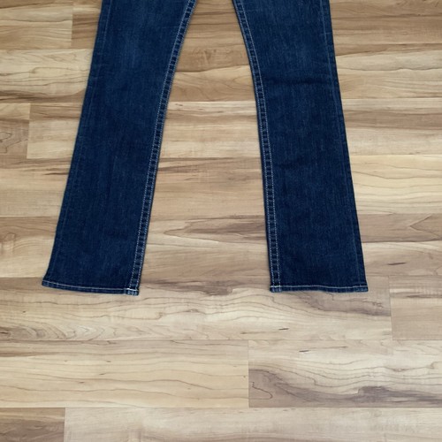Jeans donna True Religion dritto taglia 29 blu cuciture interne 32 - Foto 3 di 11