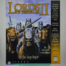 Lords of the Realm II, 1996, Big Box, New & Sealed