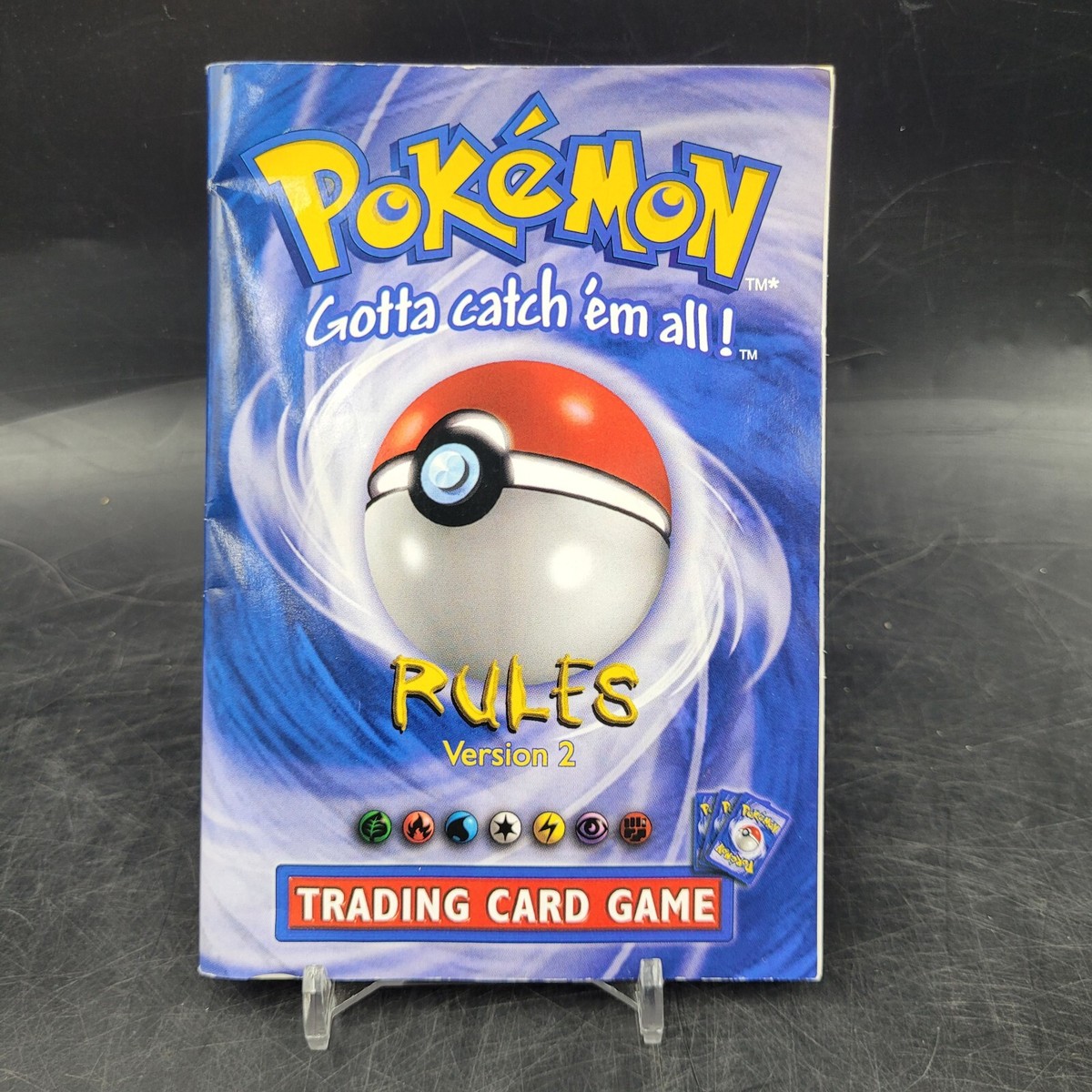 Vintage 1999 Pokémon Trading Card Game Rules Version 2 | eBay