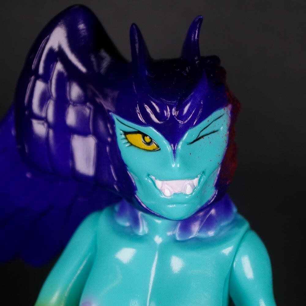 Figurine Devil Man Sirene & Kaim - Pogona Toys Japan Vinyl Soft, 2023, Neuve