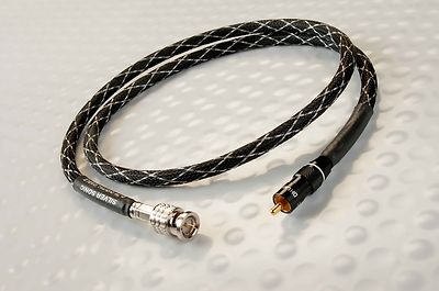 DH Labs Silver Sonic D-750 1 meter  BNC to RCA Digital Audio Cable