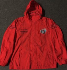 Super Bowl XLII 42 Security Jacket L NFL Football Patriots Giants Sport Vtg Team