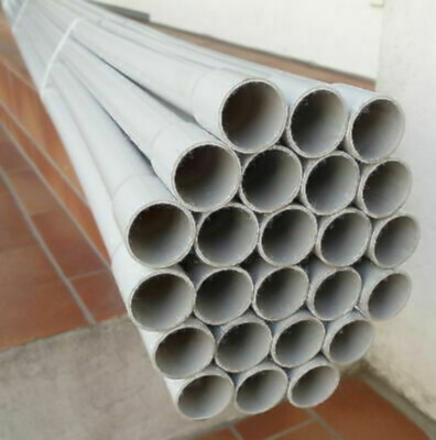 14m (2,98 / m) M40 Elektro-Stangenrohr PVC Kupa Rohr Leerrohr M40 grau 320N
