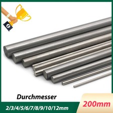 Metall Stahl Rundstab Rund Welle Stabstahl für DIY Modell 2mm 3mm 4mm bis 12mm