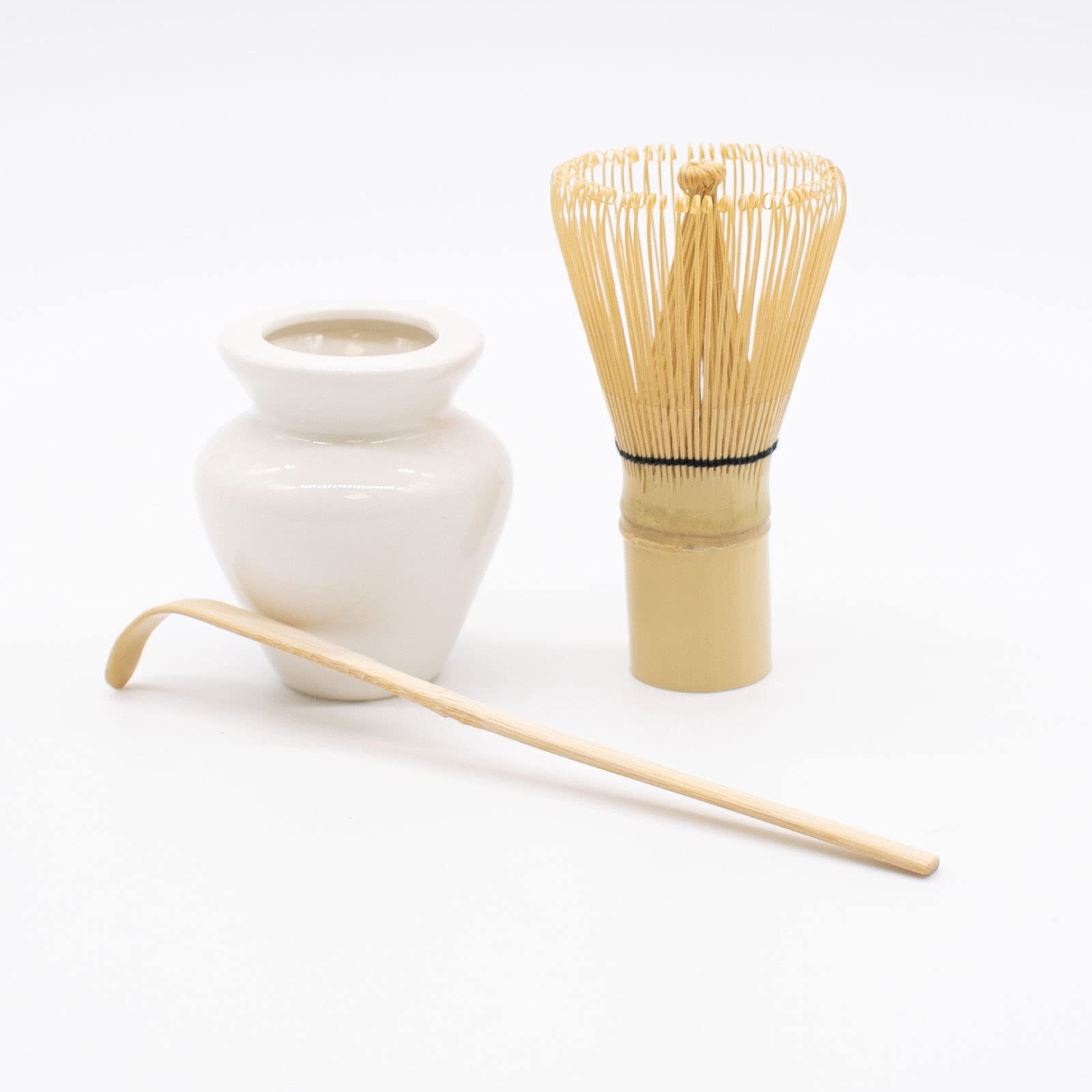 TRIXES Set di frusta da tè verde giapponese Matcha – frusta e cucchiaio/palet...