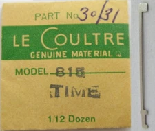 LeCoultre 815 watch movement part: ratchet spring / click / combe #434