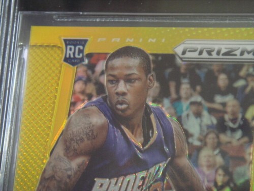 2013-14 Panini Prizm Archie Goodwin RC Gold Prizm Refractor #02/10 BGS 10 POP 1 - Picture 4 of 4
