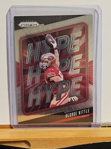 George Kittle #8 2024 Panini Prizm Hype card